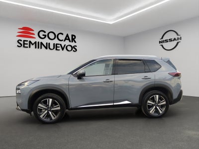 2025 Nissan X-Trail VUD 5 pts. Platinum Plus, TA, piel, QCP, GPS, ADAS, RA-19