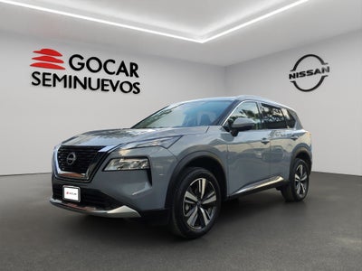2025 Nissan X-Trail VUD 5 pts. Platinum Plus, TA, piel, QCP, GPS, ADAS, RA-19