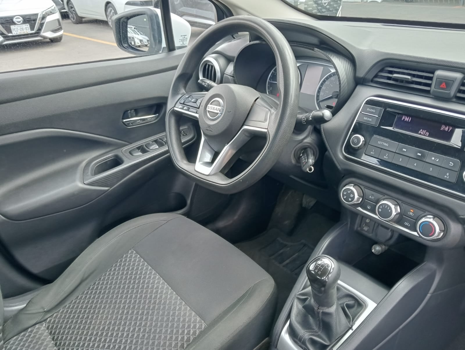 2021 Nissan Versa 4 pts. Sense, TM5, a/ac., VE, R-15