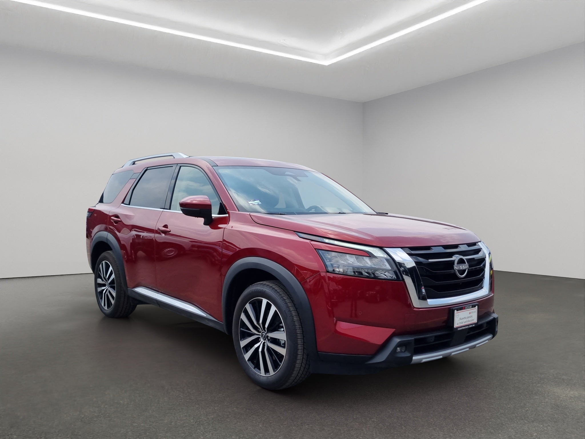 2025 Nissan Pathfinder VUD 5 pts. Platinum, 3.5l, TA, piel premium, RA-20, 4x4