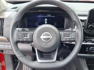 2025 Nissan Pathfinder VUD 5 pts. Platinum, 3.5l, TA, piel premium, RA-20, 4x4