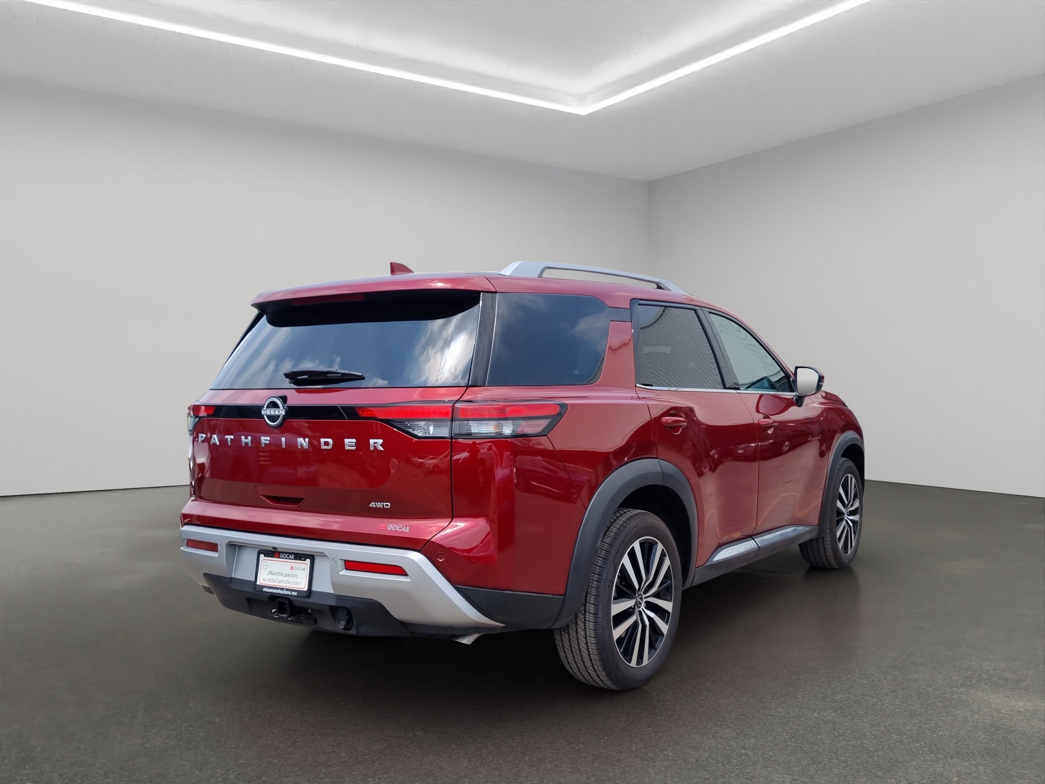 2025 Nissan Pathfinder VUD 5 pts. Platinum, 3.5l, TA, piel premium, RA-20, 4x4