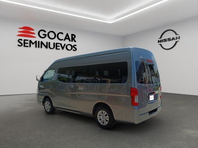 2025 Nissan Urvan Pasajeros 4 pts. Amplia, TM5, a/ac., desem. tras., 14 pas.