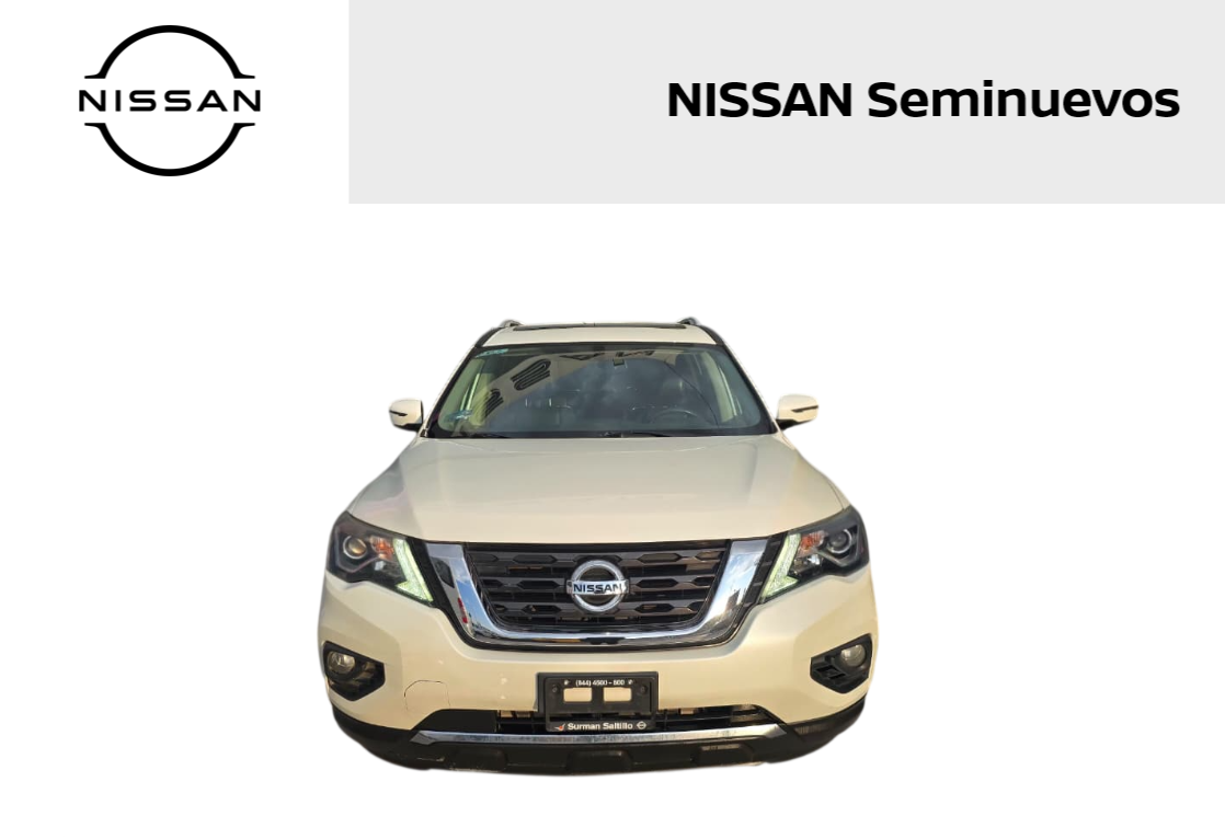 2018 Nissan PATHFINDER 5 PTS ADVANCE CVT PIEL QCP BOSE GPS RA-18