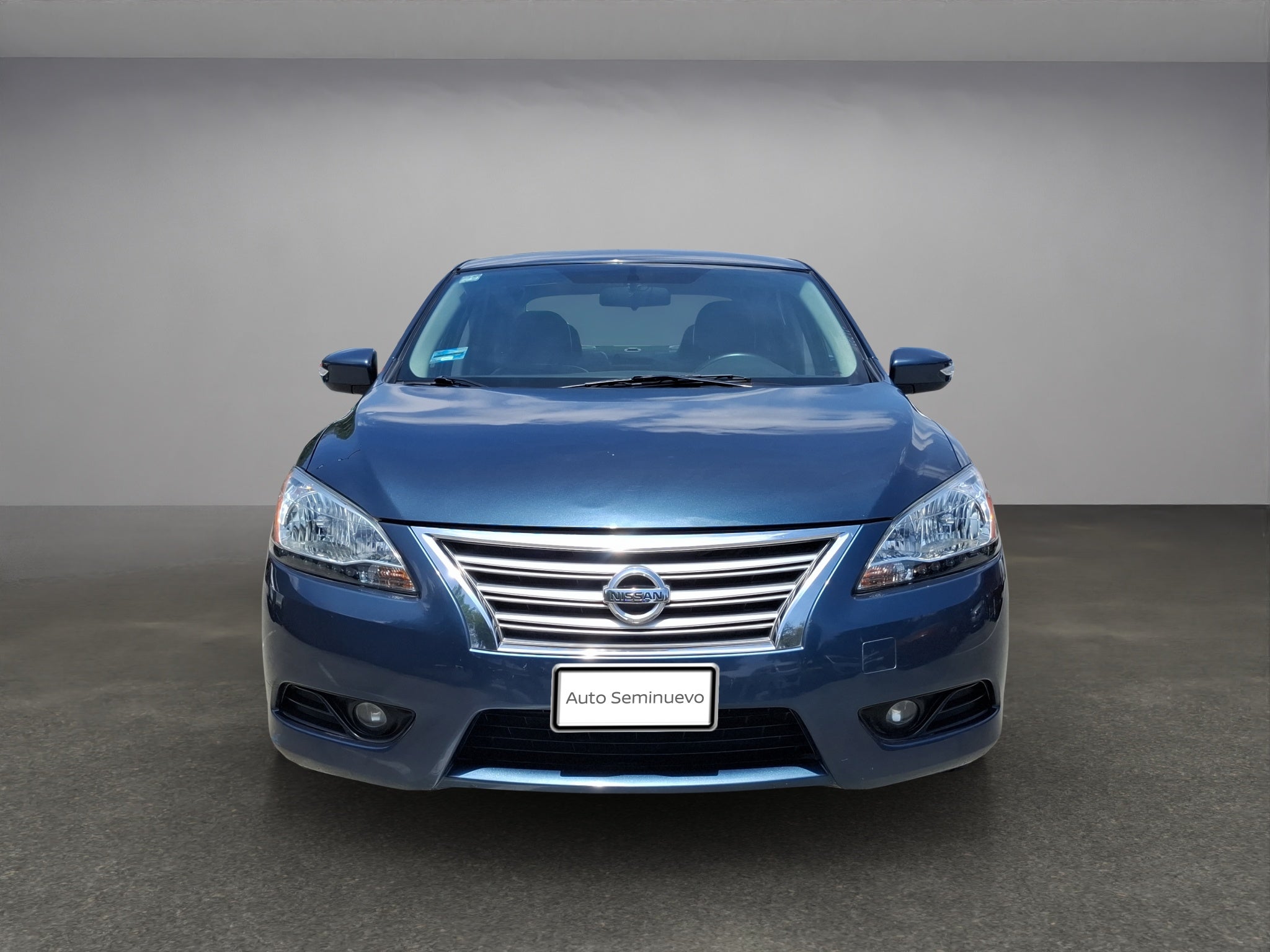 2016 Nissan SENTRA 4 PTS EXCLUSIVE CVT AAC AUT PIEL QC VOLANTEPIEL F NIEBLA RA-17
