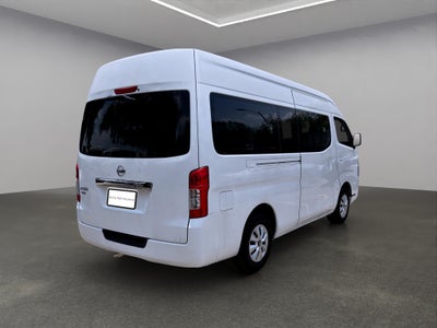 2021 Nissan URVAN 4 PTS AMPLIA TM5 AAC DESEM TRAS 15 PAS