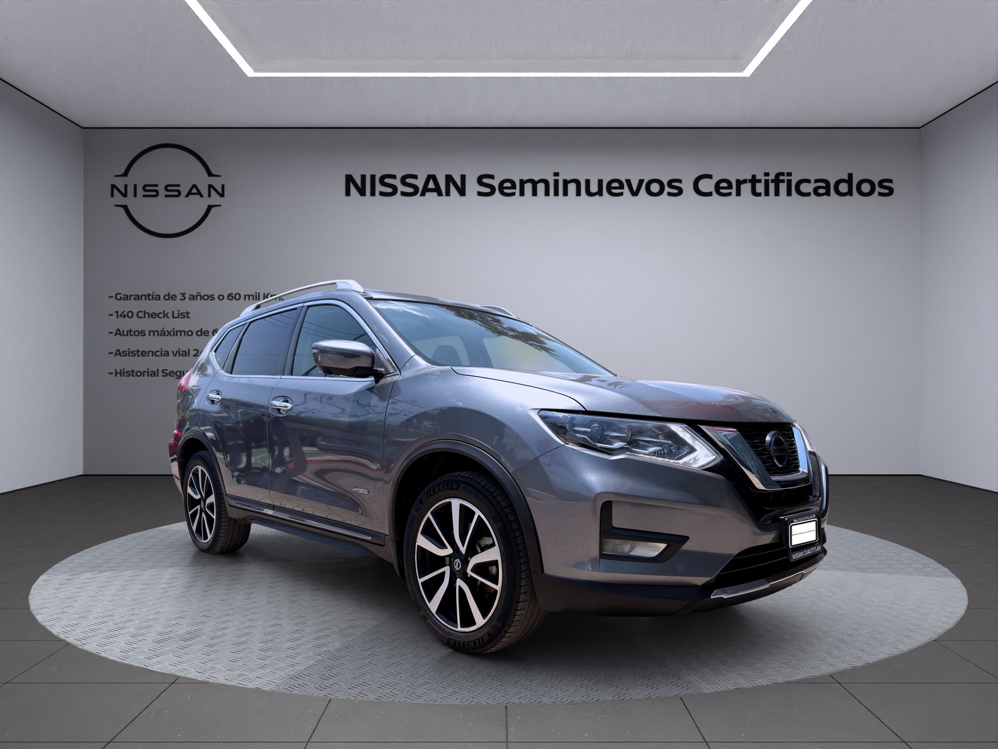2022 Nissan X-TRAIL 5 PTS HIBRIDO CVT PIEL CD GPS 5 PAS RA-19