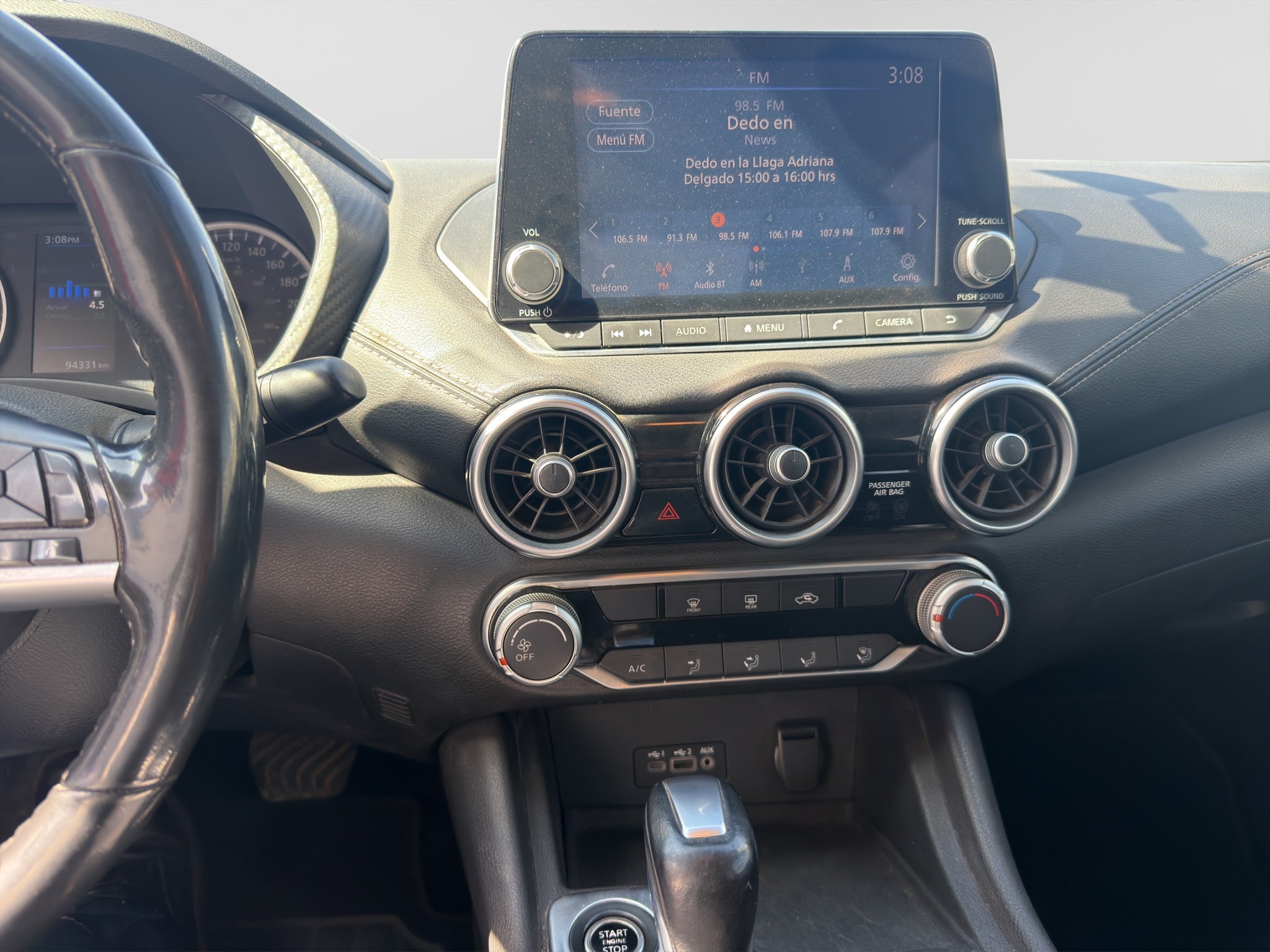 2022 Nissan SENTRA 4 PTS ADVANCE CVT AAC F NIEBLA RA-16