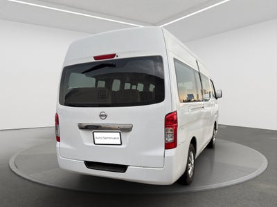 2020 Nissan URVAN 4 PTS AMPLIA TM5 AAC DESEM TRAS 15 PAS