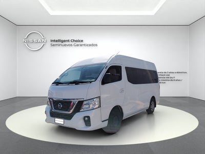 2021 Nissan URVAN 4 PTS AMPLIA TM5 AAC DESEM TRAS 15 PAS