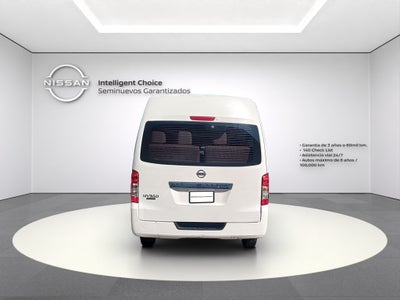 2021 Nissan URVAN 4 PTS AMPLIA TM5 AAC DESEM TRAS 15 PAS
