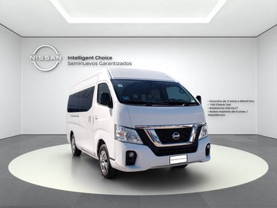 2021 Nissan URVAN 4 PTS AMPLIA TM5 AAC DESEM TRAS 15 PAS