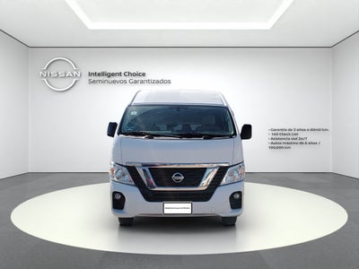 2021 Nissan URVAN 4 PTS AMPLIA TM5 AAC DESEM TRAS 15 PAS