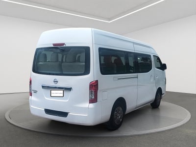 2020 Nissan URVAN 4 PTS AMPLIA TM5 AAC DESEM TRAS 15 PAS