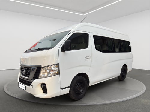2020 Nissan URVAN 4 PTS AMPLIA TM5 AAC DESEM TRAS 15 PAS