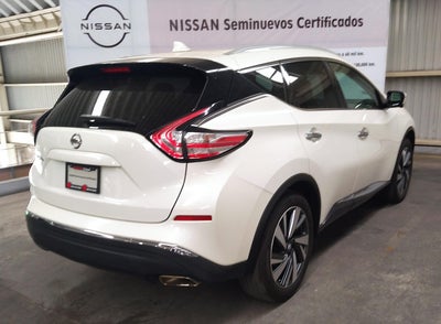 2019 Nissan MURANO 5 PTS EXCLUSIVE CVT GPS PIEL QC RA-20 4X4